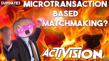 Activision Using Microtransaction Matchmaking? No. That Would Suck. (Updated)