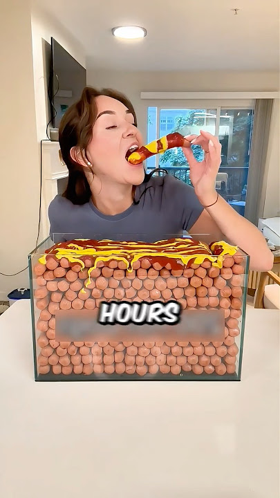She Ate 200 Sausages 😲