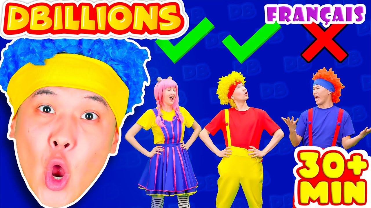 Les Jours de La Semaine + Méga Compilation D Billions Chansons pour Bébé