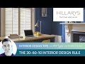 Will Taylor explains the 60/30/10 interior design rule