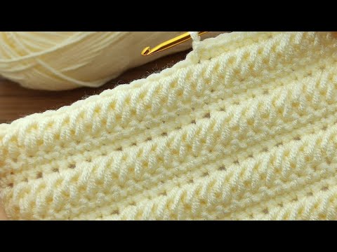 Amazing 💯👌very easy crochet baby blanket model / tığ işi muhteşem bebek battaniyesi anlatımı