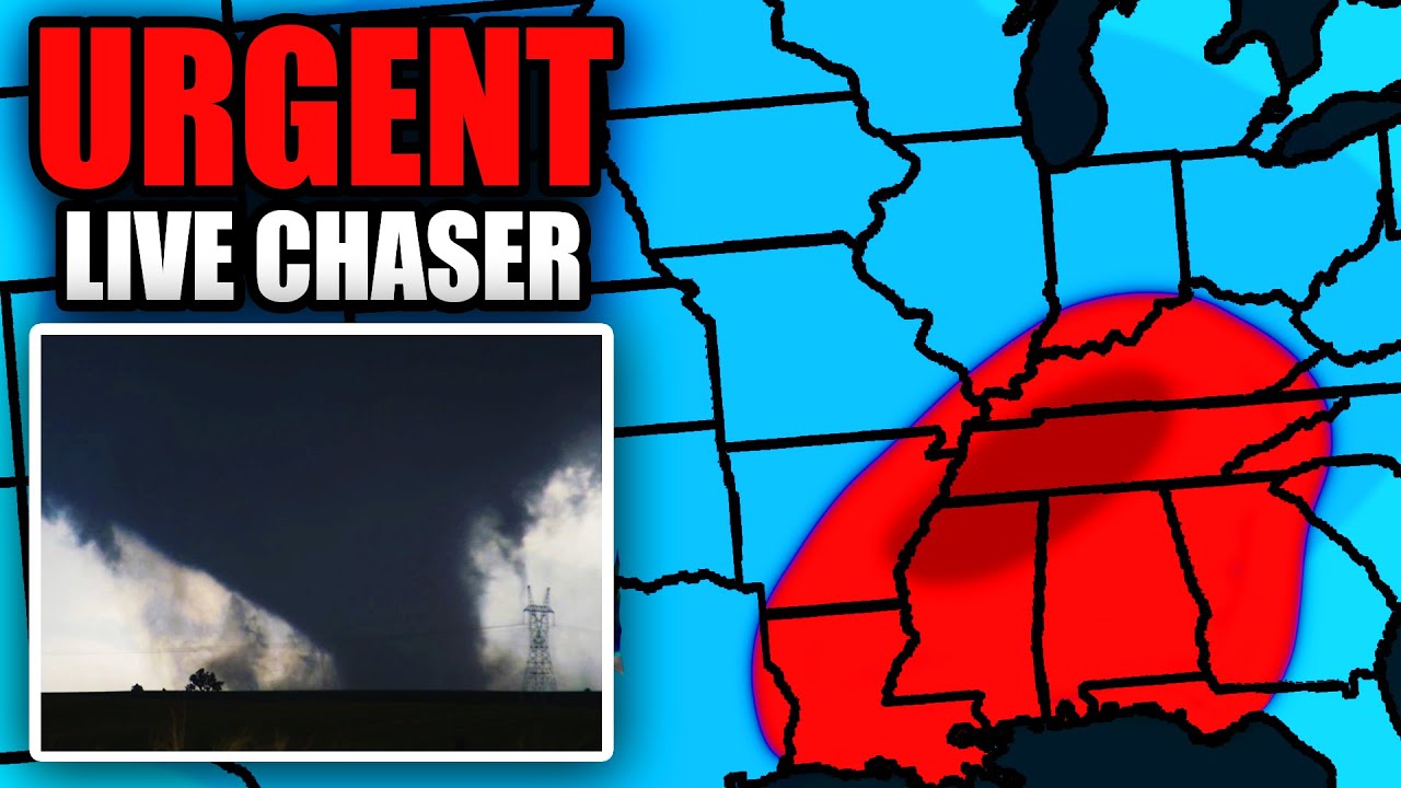 Strong Tornado Threat Across Tennessee/Kentucky (12/09/23) - YouTube
