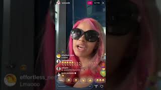 Cardi B habla sobre su esposo offset Instagram live PR