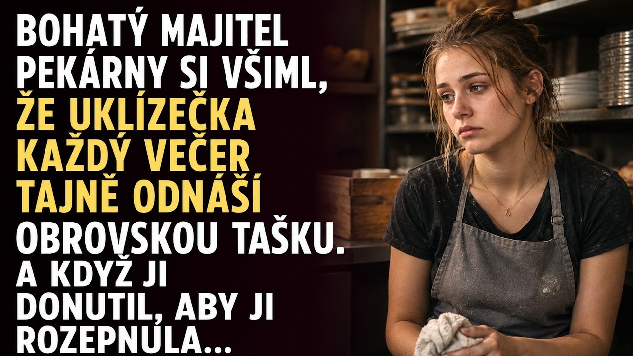 „No podívejme se," řekla paní Nina, když vešla do pokoje a uviděla Anu s tříměsíčním miminkem uvázaným v šátku. „Ty nosíš dítě do práce v nákupní tašce?" Ana se napřímila. „Každé tři hodiny jsem...
