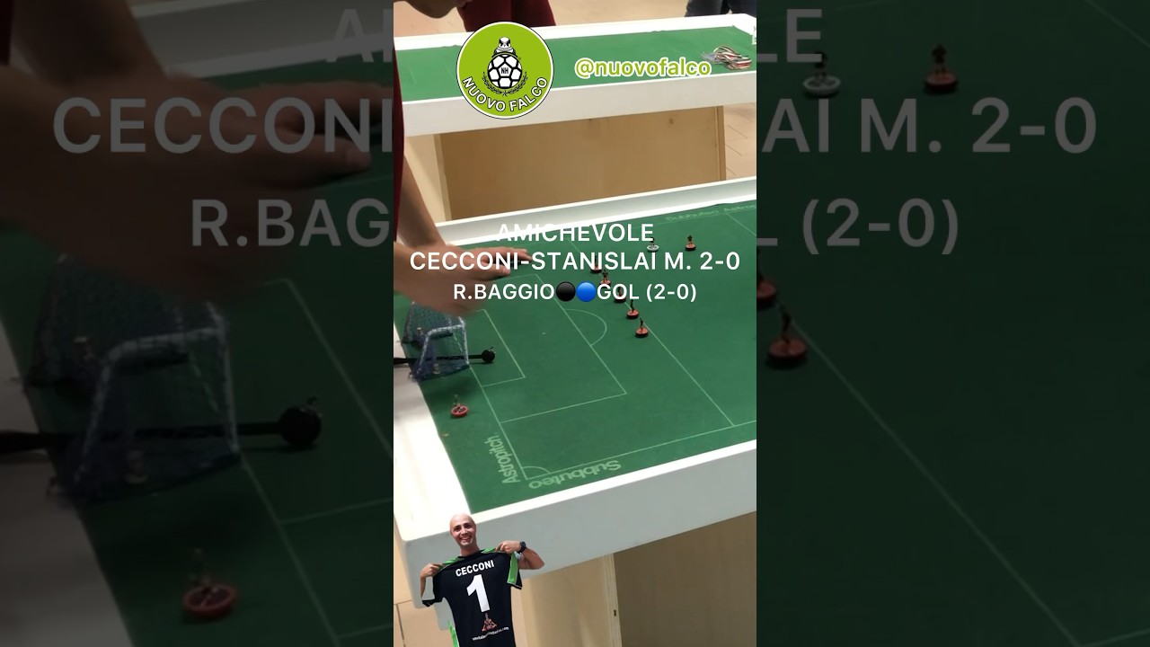6 OTTOBRE 2019 LIVORNO 10ANNI LABRONICO AMICHEVOLE⚫️🔵GOL CECCONI-STANISLAI M.2-0 #shorts #subbuteo
