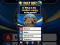 Most People Fail This GK Question! #dailyquiz #usa #quiz #gk #virel #trivia
