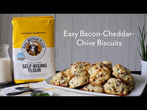 Easy Bacon-Cheddar-Chive Biscuits