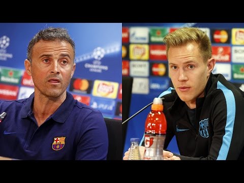 Ruedas de prensa de Luis Enrique y Marc-André Ter Stegen
