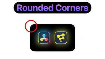 How to get rounded corners in fusion - DaVinci Resolve
