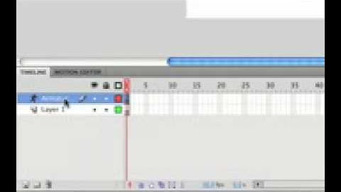 Adobe Flash CS4 Tutorial- How To Use The Bone Tool