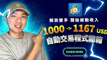 【網賺實測 - 程式自動交易  EP.02】解放你的雙手，實現被動收入，就交給自動化交易吧 | #EA回測 #mt4 #backtesting #metatrader #外匯 #程式交易