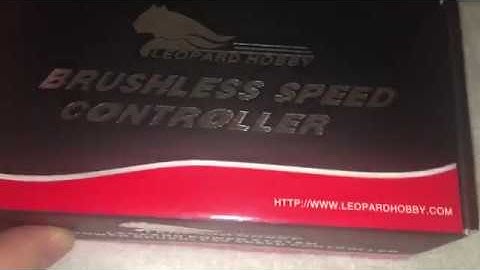 Leopard Hobby ESC Unboxing | Brushless T-maxx