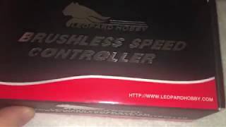 Leopard Hobby ESC Unboxing | Brushless T-maxx