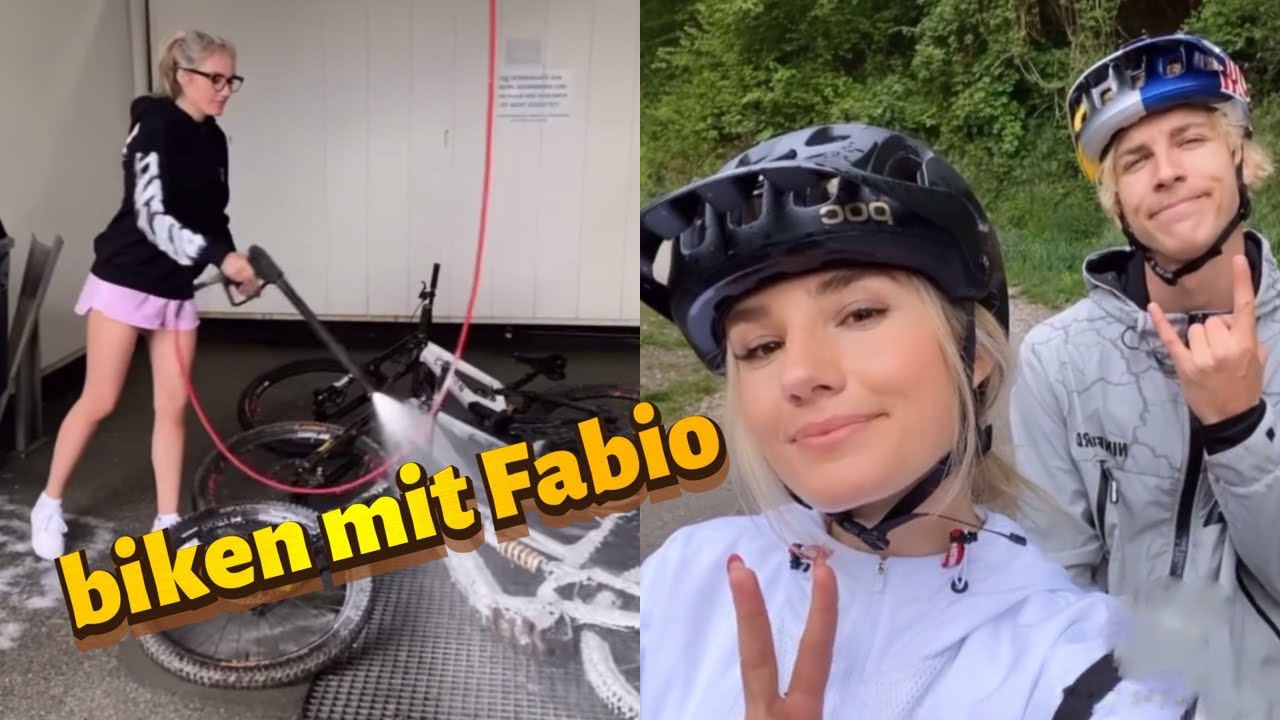 Biken mit Fabio Laura Block Instagram