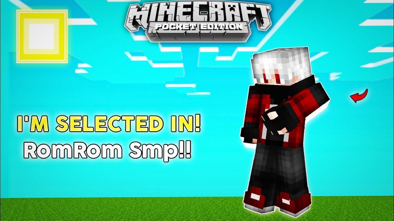 I'm Selected In RomRom Smp? | Mcpe For Deadliest Lifesteal SMP...| RomRomSMP!!