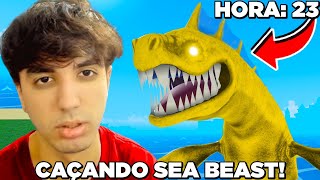 24 HORAS CAÇANDO SEA BEAST NO KING LEGACY!