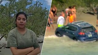 BODYCAM Video Shows Alleged DRUNK DRIVER Questioned by Deputies After Speeding Through Florida Beach