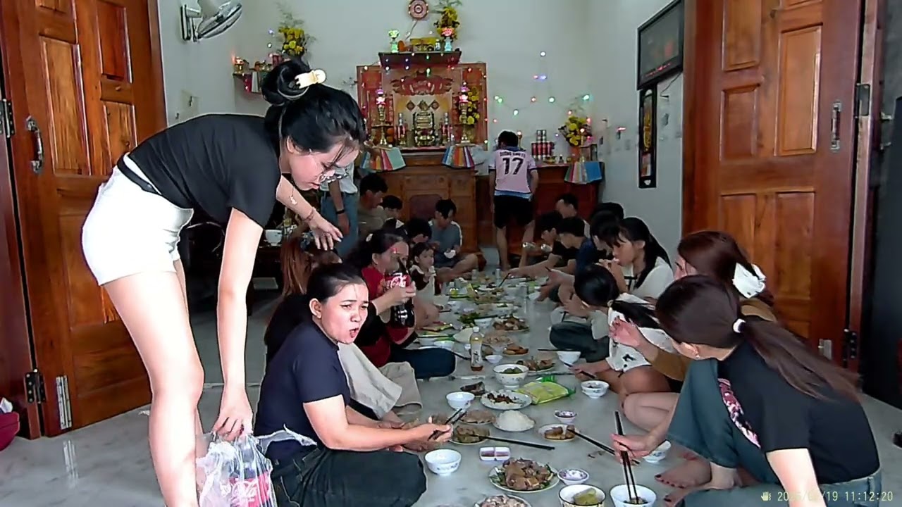 Mùng 🤟 cúng đưa ông bà tại nhà vợ 