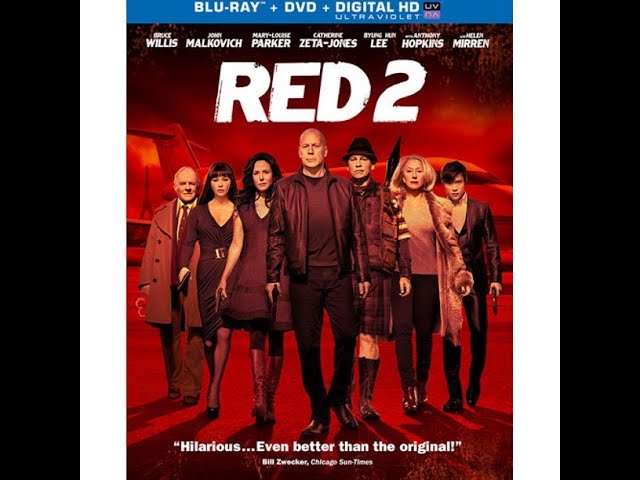 Dvd Red 2 Aposentados E Ainda Mais Perigosos Bruce Willis John Malkovich  Mary Louise Parker Original Dean Parisot