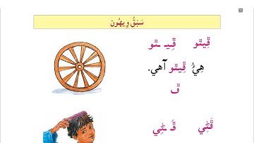 Lesson 20 Sindhi Barano Kitab Class - 1 | سبق ويھون سنڌي ٻاراڻو ڪتاب