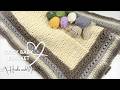 Cozy Baby Blanket with Border! Simple instructions step-by-step. Hindi/Urdu