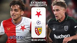Slavia Praha vs. Lens: Extended Highlights | UCL League Phase MD 1 | CBS Sports Golazo