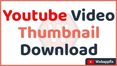 Youtube Video Thumbnail Downloader Using PHP | Download Youtube Video Thumbnail in PHP | Thumbnail