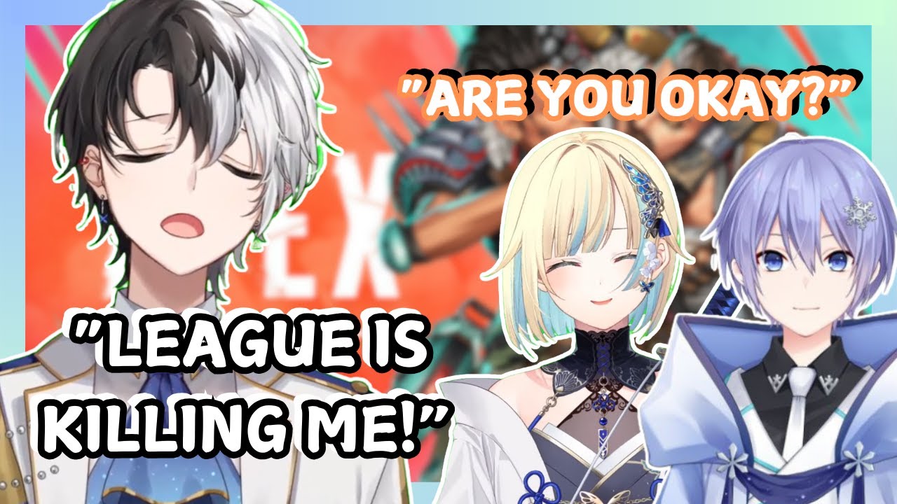 Kamito's Mental Health Has Been Broken by LoL 〖Kamito, Aizawa Ema, Reid - English Sub〗