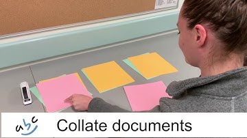 Collate documents- Video Model