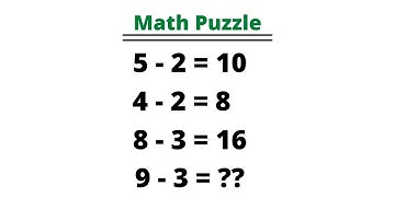 Maths Puzzle | Which number replace the question mark ? | Math Puzzle By Moin