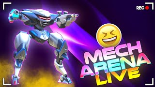 DESTROYING ENEMIES WITH MY AIM IN MECH ARENA