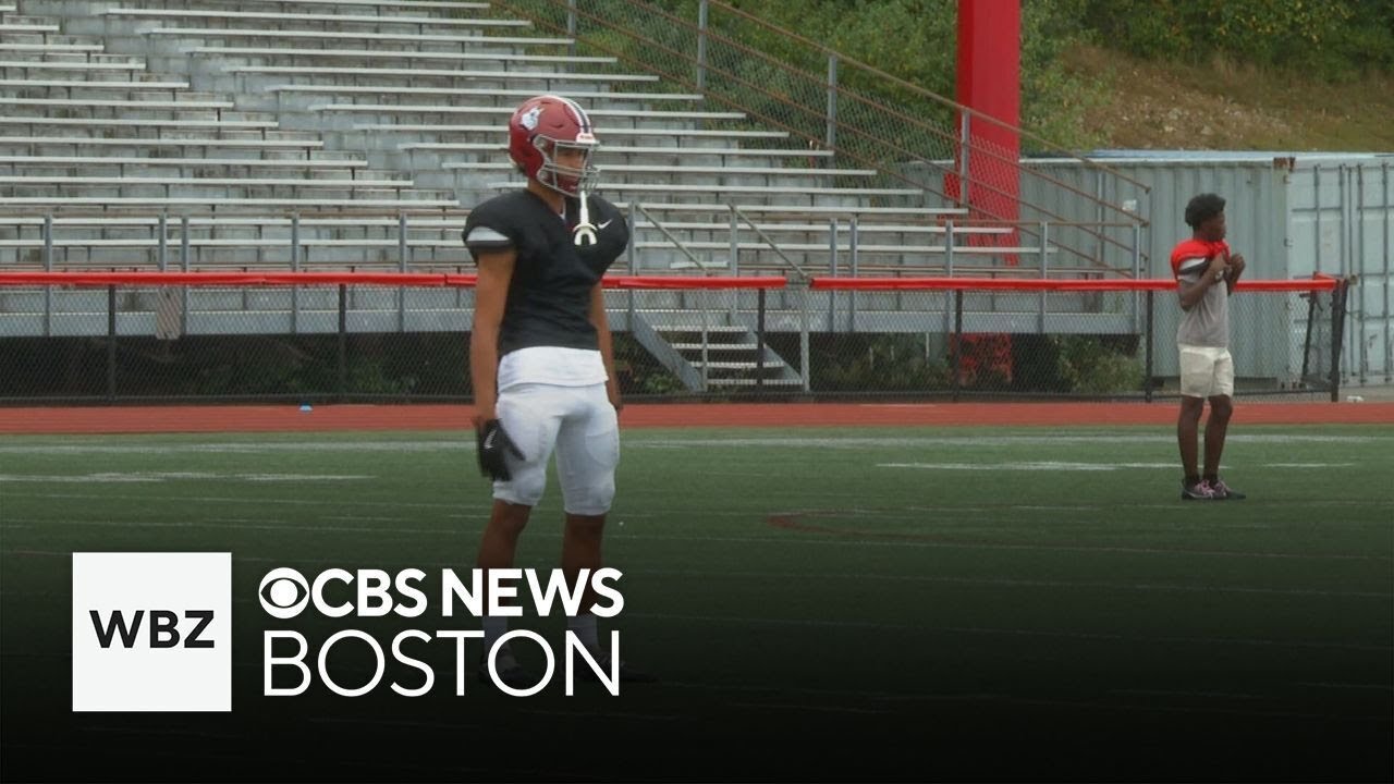 Brockton football player leads on and off the field as he works toward winning season