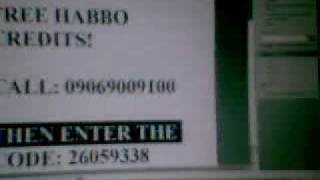 FREE HABBO CREDITS (100% works) new uploaded code. for 2009