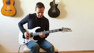 Video thumbnail of "Handel - Water Music - Alla Hornpipe (with TABS) - Electric Guitar"
