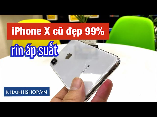 iPhone X máy cũ rin đẹp 99% như mới ở quận 6, Tphcm