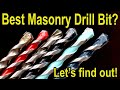 Which Hammer Drill Bit is Best? Let's find out!