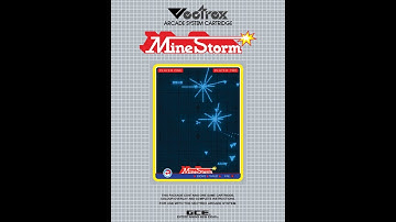 Mine Storm on the Vectrex