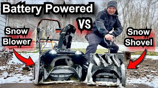 Litheli U20 40V battery powered snow blower and snow shovel review! by Jeremiah Mcintosh 1,018 views 4 months ago 13 minutes, 12 seconds