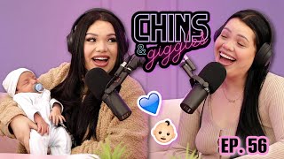 Meet Baby Noah! | Chins & Giggles Ep. 56