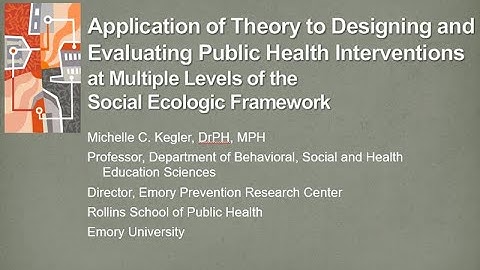 PMGR:Application of Theory to Designing and Evaluating Public Health Interventions-Audio Description