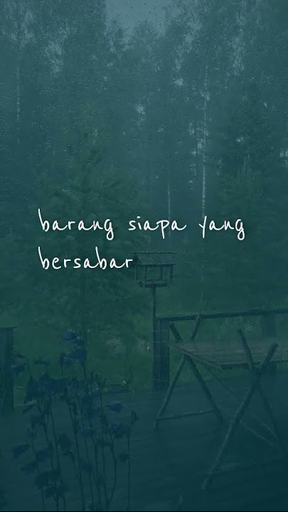 Video Motivasi Islami Man Shabara Zhafira - Barang siapa yang bersabar ia akan beruntung #Short