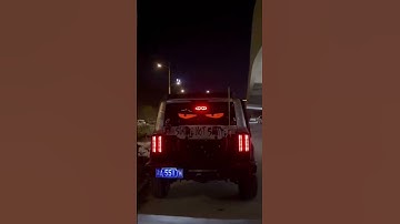 Programmable Miootly LED Car Sign — Display Text, Emojis & Animations on Your Window