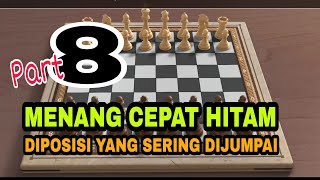 WIN QUICKLY IN BLACK PART 8 | FREQUENTLY ENCOUNTERED POSITIONS | TEMPLATE TRAPS THAT RARELY FAIL