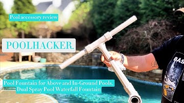 Ultimate Pool Fountain: Transform Your Pool Experience! By POOLHACKER