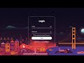 Animated Login Form Using HTML CSS | Login Responsive Page HTML CSS