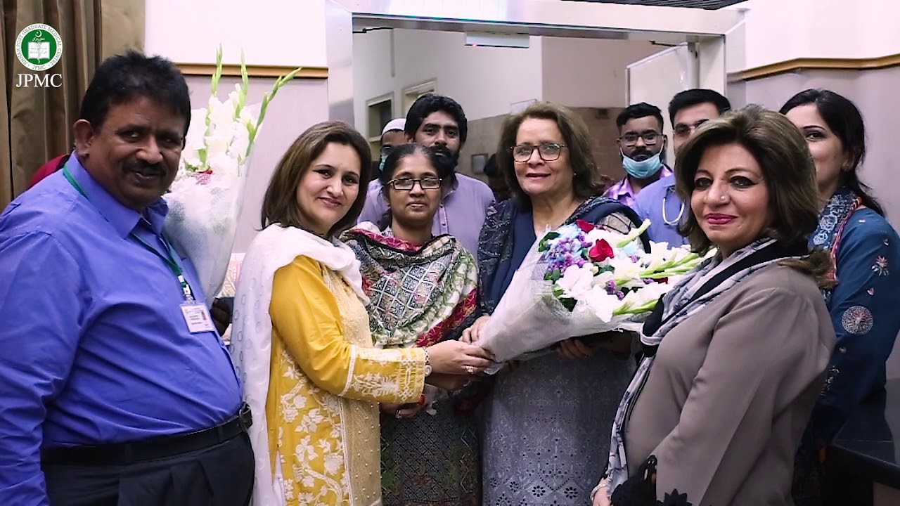 Inauguration of ICU in Medical Unit II Ward 6  Jinnah Postgraduate Medical Centre Karachi (J.P.M.C)