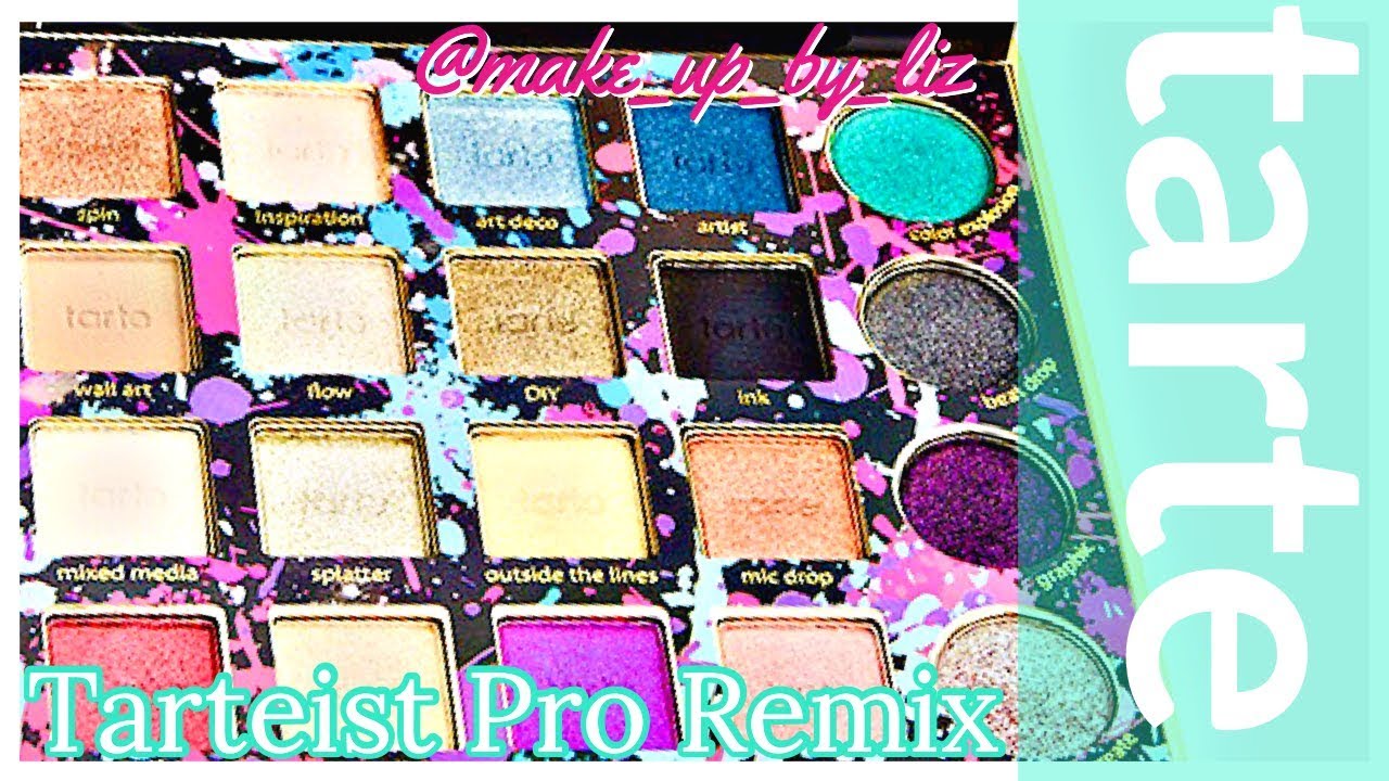 Aqua Golden Shimmer Tarte Tarteist Pro Remix