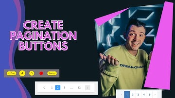 Next and Previous Buttons Pagination with infinite tabs HTML, CSS, and JavaScript. (Without Jquery).