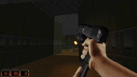 DN3DooM - Duke Nukem 3D mod for Doom (E1M1)