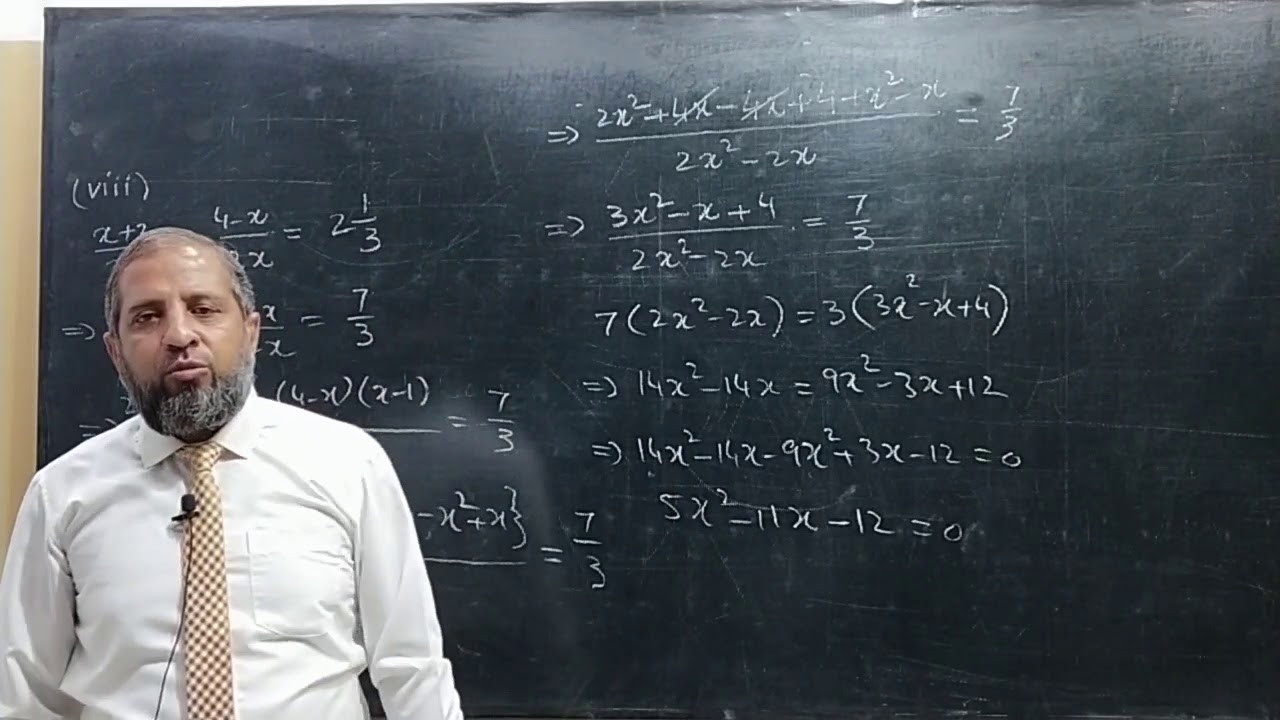 Tanveer Ahmad Maths 10Th Lecture 6 - YouTube